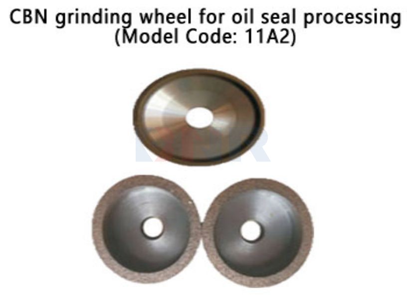 CBN grinding wheel for oil seal processing(Model Code: 11A2)