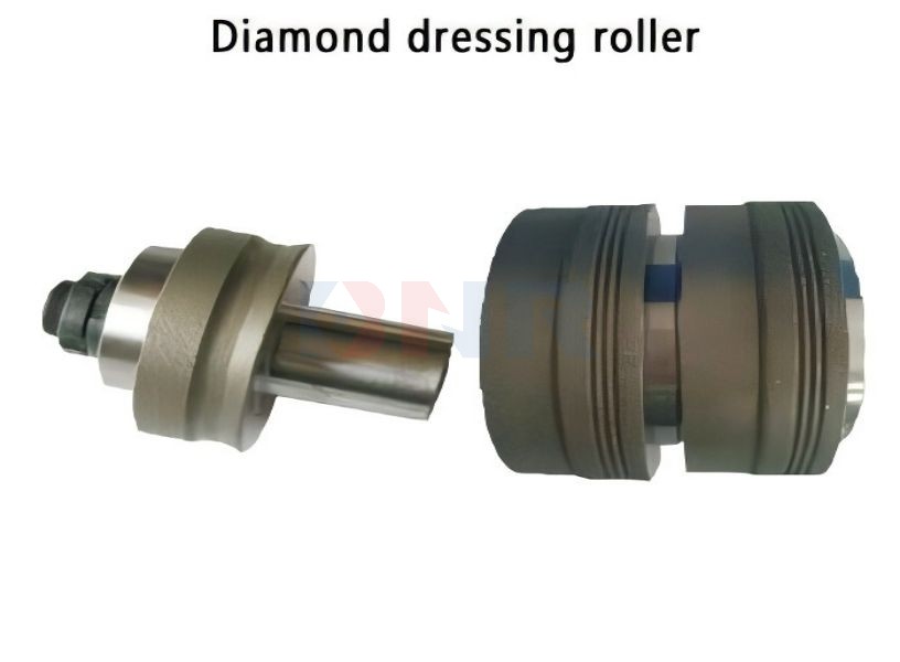 Diamond dressing roller